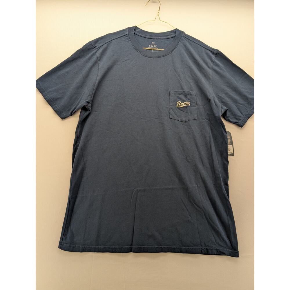 NWT Roark Expeditions Premium Tee in Navy size Large